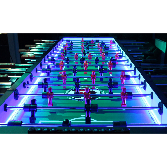 Warrior Force 8 LED Enhanced Professional 8 Man Foosball Tables