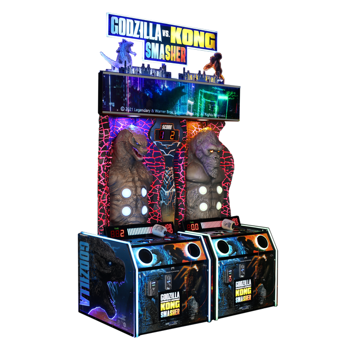 UNIS Godzilla vs Kong Smasher 2 Player Arcade