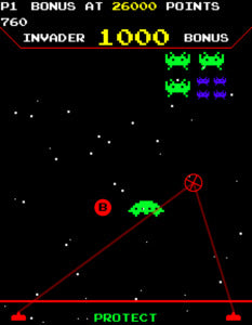 Raw Thrills Space Invaders Frenzy Arcade 026547N