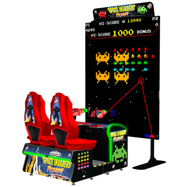 Raw Thrills Space Invaders Frenzy Arcade 026547N